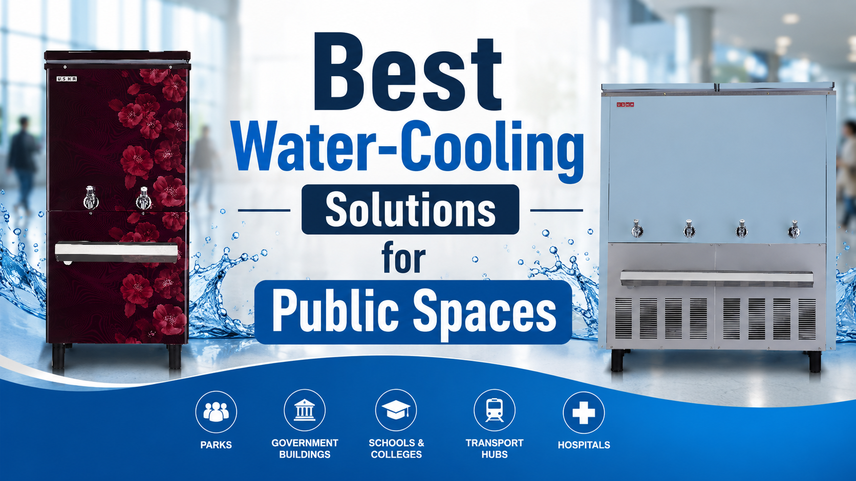Best Water-Cooling Solutions for Public Spaces